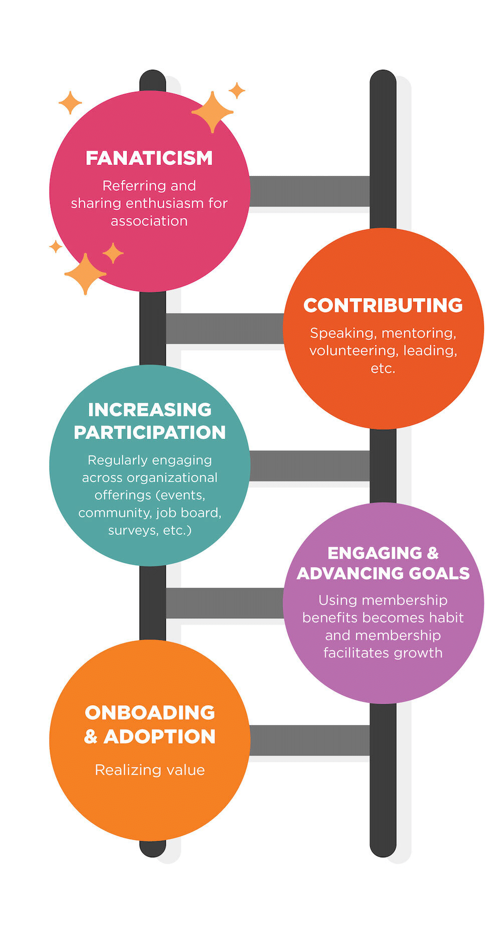 the member engagement ladder