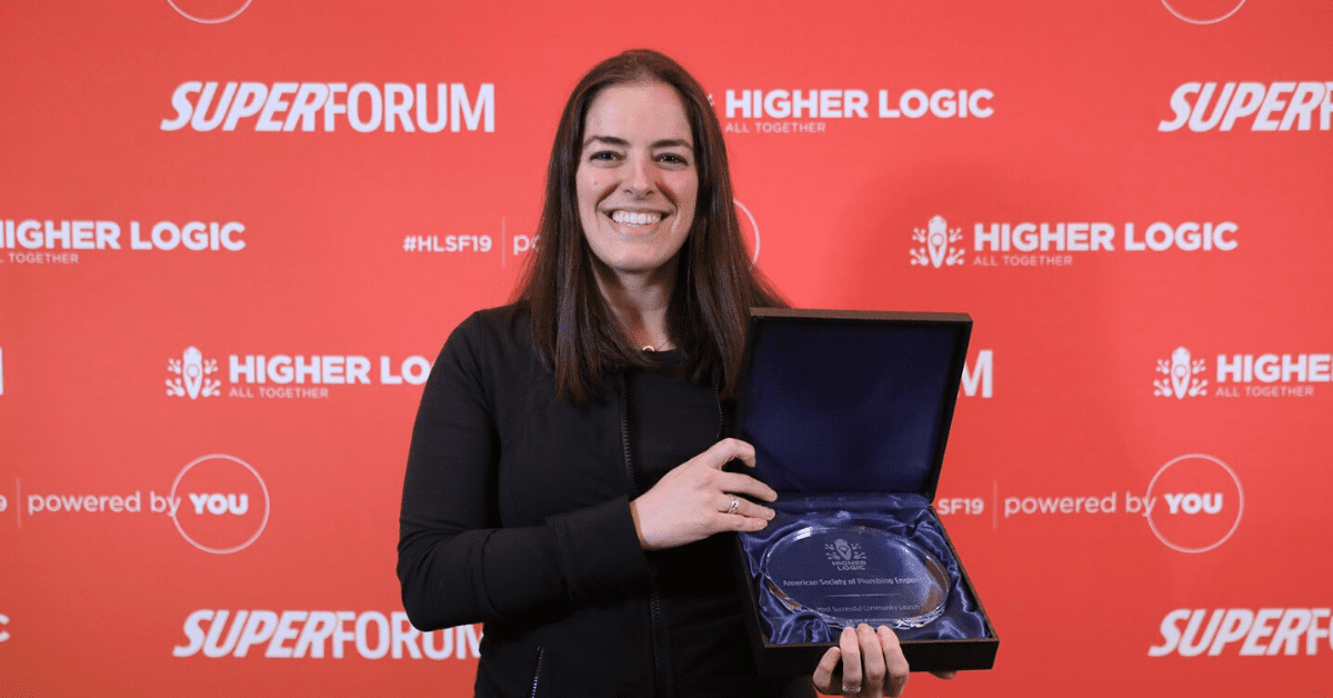 Higher Logic Customer receives super forum award