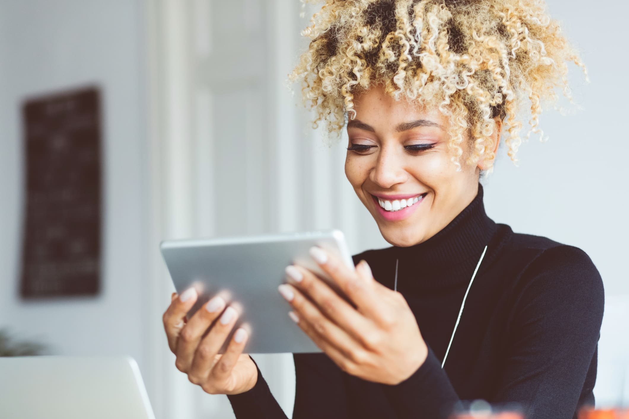 woman reading tips for improving marketing automation