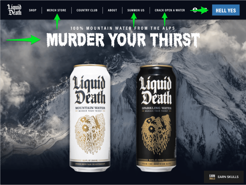 liquid death