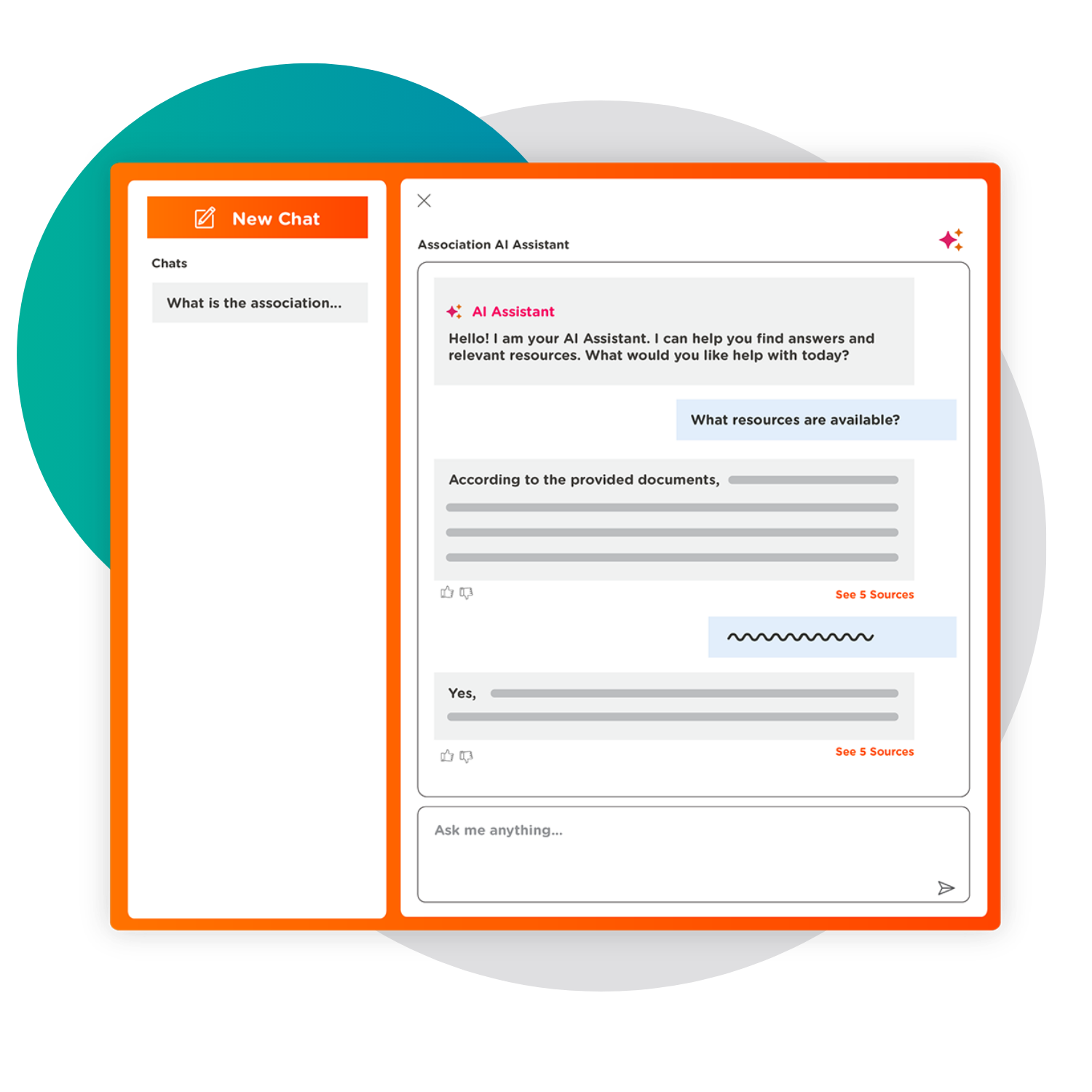 AI ASSISTANT CHAT WINDOW