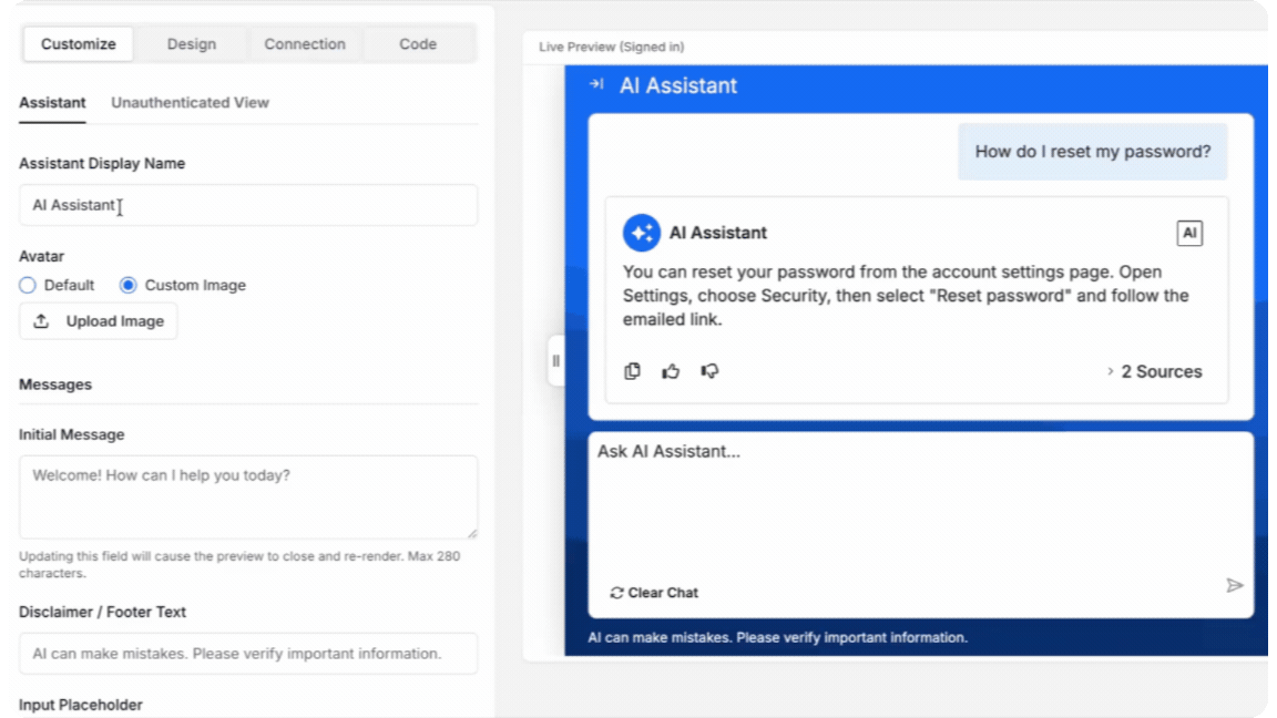 ai assistant deisgner gif