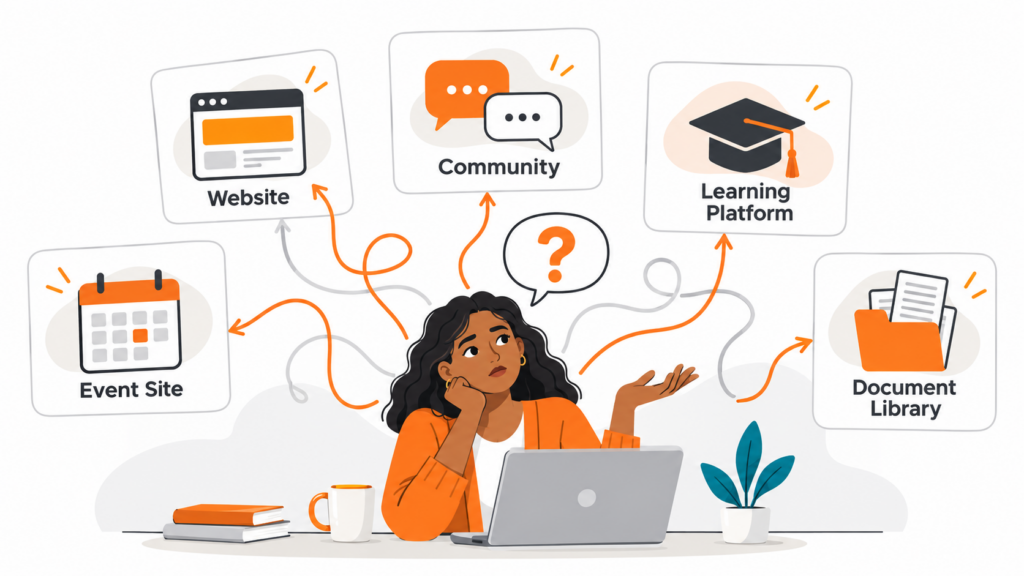 Members shouldn't have to search across disconnected systems for an answer. Learn how an AI can make trusted association knowledge easier to access.